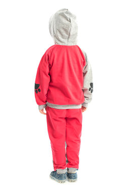 Костюм детский малинамеланж собака