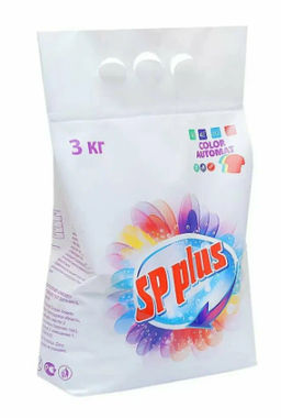 SP PLUS стир.порошок 3кг Колор Автомат (п/э пакет)