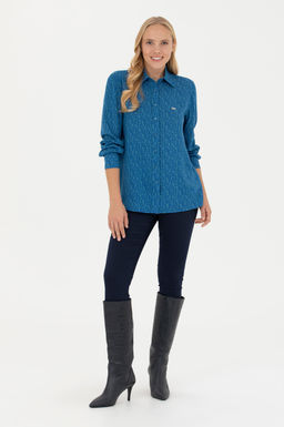 Женская рубашка Petrol с длинным рукавом - U.s. polo assn фото 11
