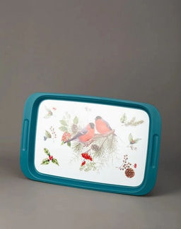 СНЕГИРИ - поднос малый 430*268*20мм - Полимербыт фото 2
