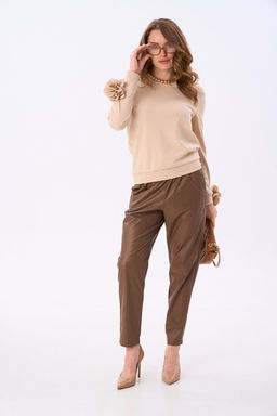 Костюм NIKVA н995-1 капучино и шоколад  фото 4