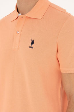 U. S. Polo Assn / Мужская базовая футболка Salmon - U.s. polo assn фото 6