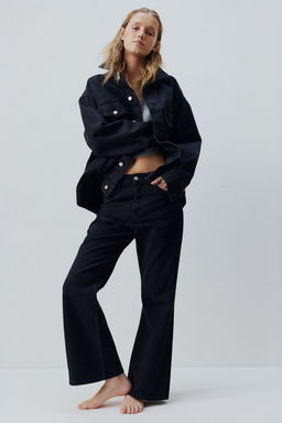 Baggy Bootcut Regular Jeans - H&m фото 2