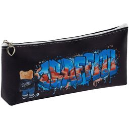 Пенал мягкий MESHU "Graffiti", 200*85*30мм, (MS_49495) иск. кожа