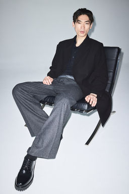 Abrigo en mezcla de lana - H&m фото 3