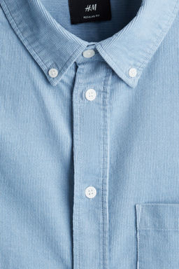 Camisa de pana Regular Fit - H&m фото 6