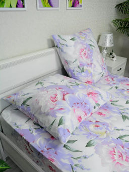 Конструктор КПБ поплин на молнии Пломбир Березка  фото 10