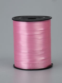 Лента для декора, подарков и шаров, светло-розовый, 0.5 см × 500 м