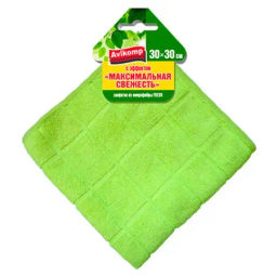 Avikomp салфетка из Микрофибры Fresh с эффектом Максимум свежести, 30х30см, 1шт