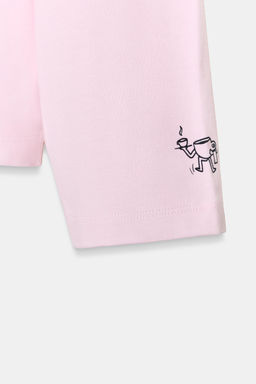 CAMISETA ESTAMPADO CORTADO / Rosa - Zara фото 6