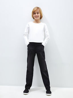 Beli Ayarlanabilir Lastikli Erkek ?ocuk Jean Pantolon