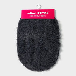 Коврик Доляна Пушистик, 40?56 см, серый  фото 7