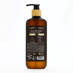 Гель для душа парфюмированный, аромат Black pepper, 500 мл, laPOETIQUE  фото 12