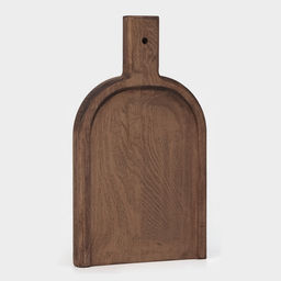 Доска разделочная деревянная для подачи Wild Kitchen, 32×19×2.5 см, граб темный