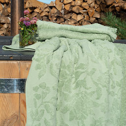 Набор махровых полотенец VERSAL 2 шт. (50х90 - 1 шт., 70х140 - 1шт.), 100% хлопок, 450 гр./кв.м. Сирень - Традиция фото 36