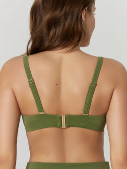 Бюстгальтер купальный женский зеленый - Mark formelle фото 3