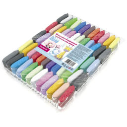 Воздушный пластилин легкий 60 цветов ClayFan набор