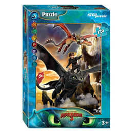 Пазл «Как приручить дракона - 3», 120 элементов