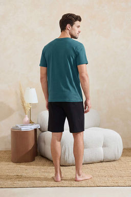 Пижама Trendyolmilla зеленая из хлопка