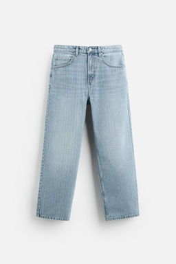STRUCTURED RELAXED FIT JEANS - Zara фото 5
