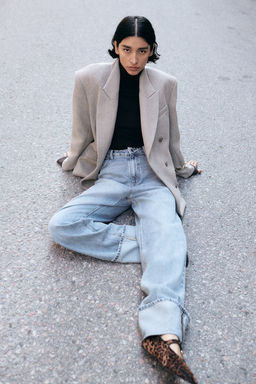 Vaquero recto con vuelta