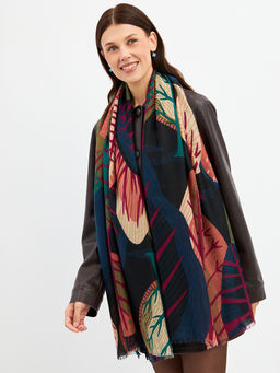 Палантин с рисунком