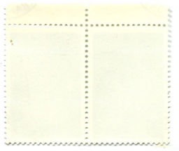 Марка 40 лет ЮНЕСКО 1986 год (блок из 2 марок)