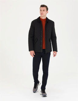 Siyah Kapitone Mont - Pierre cardin фото 4