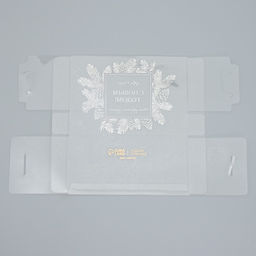 Цена за 5 шт. Коробка для капкейка «С Новым годом», 8×16×11.5 см