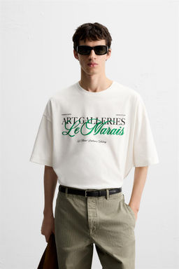 SLOGAN PRINT T-SHIRT - Zara фото 2