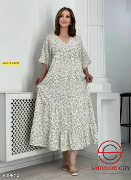 Платье женское с принтом - Bruno фото 3