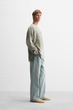 WASHED ZIPPER SWEATER - Zara фото 4