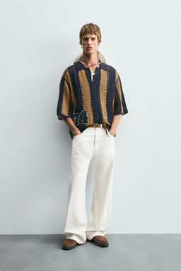 CROCHET PATCH SHIRT - Zara фото 10