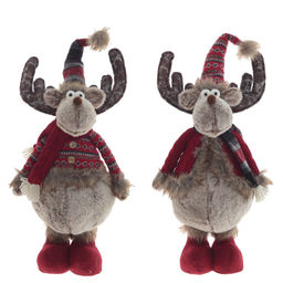 Игрушка набивная "Олень", L28 W18 H68/42 см, 2в.
