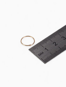 Кольцо соединительное 0.7?12 мм (набор 50 г,  360 шт.) СМ-995, цвет золото