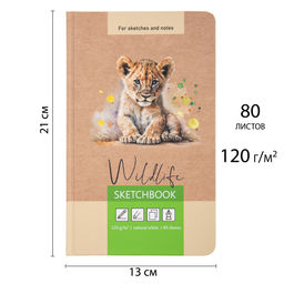 Аква-колор IZO-BK-1321 Скетчбук 120 г/м2 120 г/м2 21 х 13 см сшивка 80 л. 01 красный - Светоч фото 7