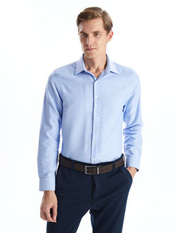 Slim Fit Uzun Kollu Oxford Erkek G?mlek