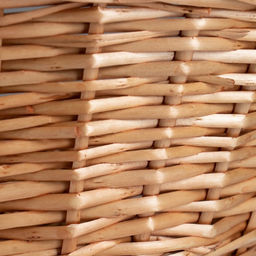 Корзин плетёная для хранения Hleda, ива, бежевая, набор 3 шт.