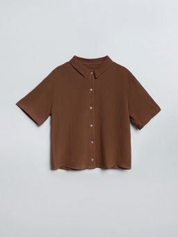 Костюм домашний женский коричневый - Mark formelle фото 4