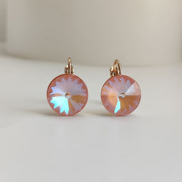 Серьги с кристаллами Swarovski