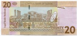 Банкнота 20 фунтов 2017 года Судан