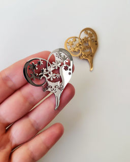 Брошь из стали - Vel vett фото 3