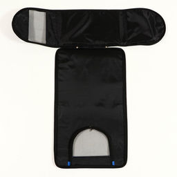 Сумка - переноска для животных, 2 входа, 40 х 25 х 28 см, синяя - Пижон фото 6