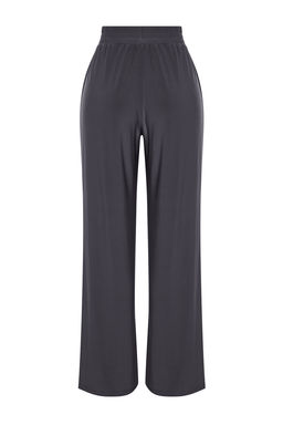 Antrasit Wide Leg/Rahat Kesim Yuksek Bel Esnek Pantolon TWOSS23PL00129