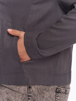 Жакет льняной ZGA08052GRY23