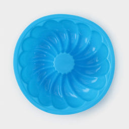 Форма для выпечки Доляна «Немецкий кекс. Заварное печенье», силикон, d=13 см, внутр.d=11.5 см, цвет синий