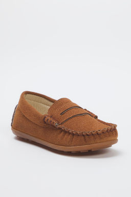 Trendyol Shoes Taba Nubuk Buyuk/Kucuk Erkek Cocuk Kids Loafer Ayakkab? TAKSS25LA00010 - Trendyolmilla фото 4