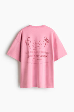 Camiseta oversize con motivo estampado - H&m фото 11