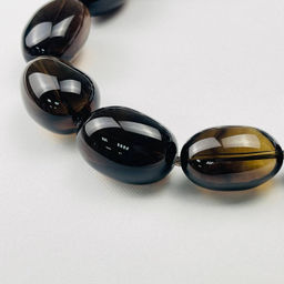 Колье из Раухтопаза 48 см +