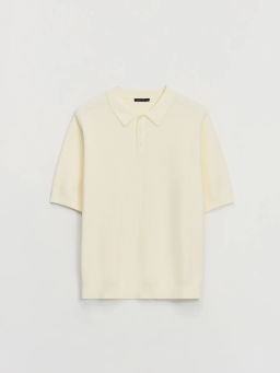 Джемпер поло фактурной вязки / Zarina